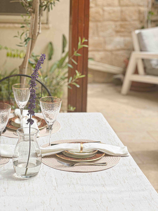 מפת שולחן ליסבון - גוון אבן