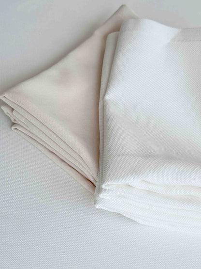 מפית בד קרם לשולחן