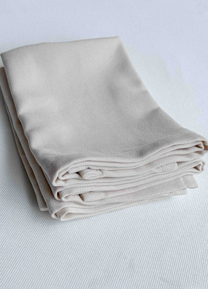 מפית בד קרם לשולחן